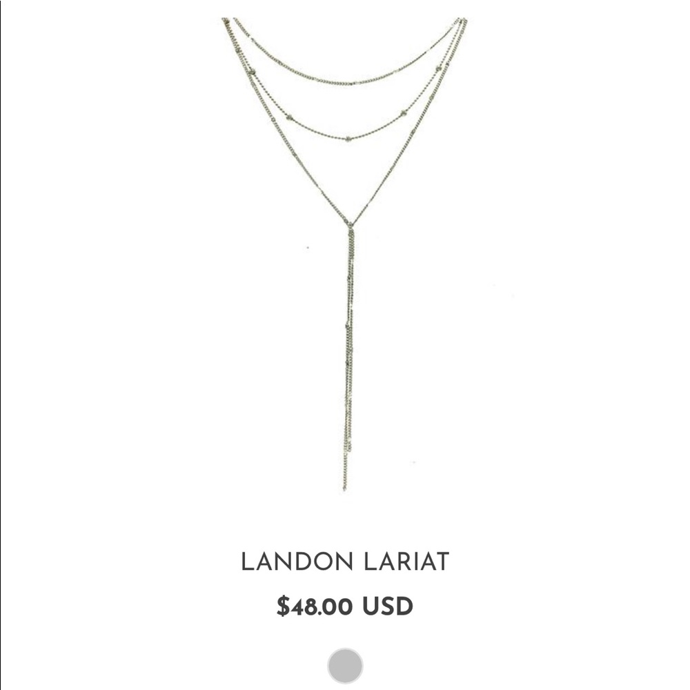London Lariat Necklace
